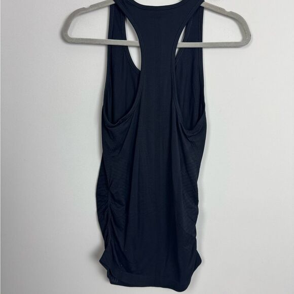 ATHLETA | Black Ruched Racerback Seamless Tank Top Women’s Size Small - Picture 8 of 9